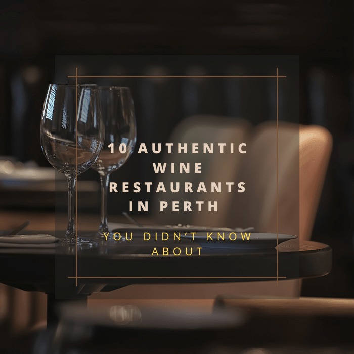 Authentic wine restaurants in Perth