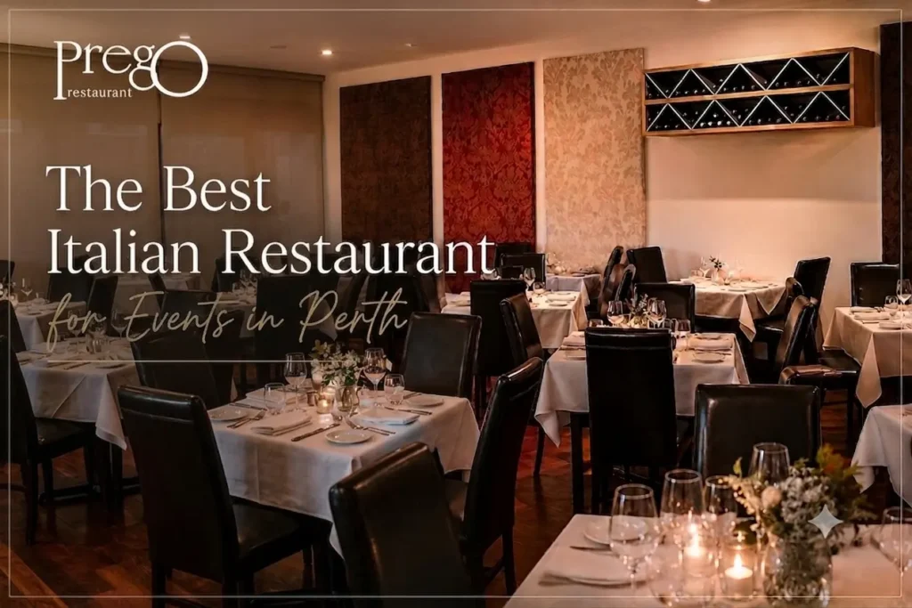 Italian restaurant for events perth