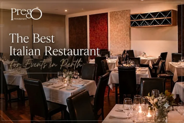 Italian restaurant for events perth