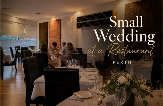 restaurant wedding venue in perth